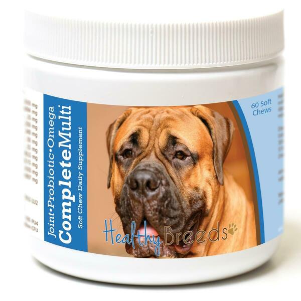 Healthy Breeds Bullmastiff All in One Multivitamin Soft Chew, 60PK 192959007470